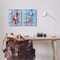 Stupell Industries Coastal Cuisines on Plaid 2pc Canvas Wall Art Set Design by Mercedes Lopez Charro